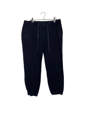 James Perse Black Drawstring Joggers - Size 3 (Large)
